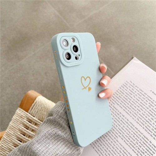 Silicone LUXURY Case Back Cover PLUS For iPhone 14 13 12 Pro Max 11 XR Love Girl - Picture 14 of 17