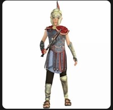 DISFRAZ RENACENTISTA GLADIADOR MEDIEVAL GUERRERO CREDO ASESINO ALEXIOS NIÑO XL