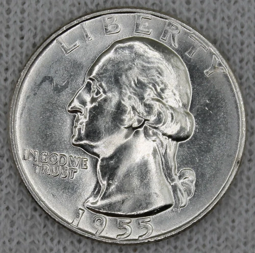 washington quarter 1955 D Uncirculated