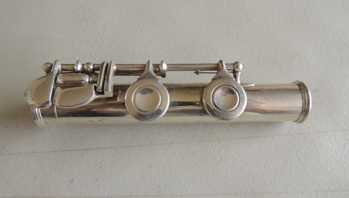 Moneta flauto speciale Selmer Signet argento per ricambi o restauro - Foto 5 di 24