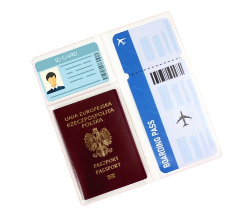 Portafoglio documenti di viaggio all-in-one: passaporto, biglietti, documenti d'identità e biglietti da visita - Foto 40 di 66