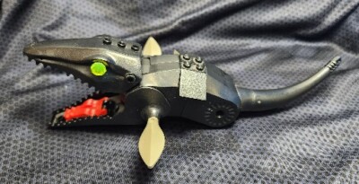 LEGO 4797 Ogel Mutant Killer Whale Vintage Incomplete Alpha Team