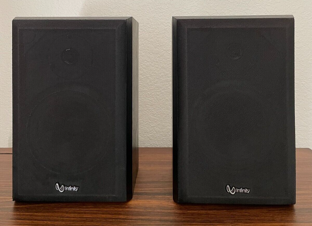 Vintage HiFi Infinity Reference One Bookshelf Speakers