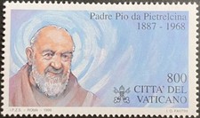 VATICANO 1999  - BEATIFICAZIONE  DI  PADRE PIO     NUOVO  ** MNH
