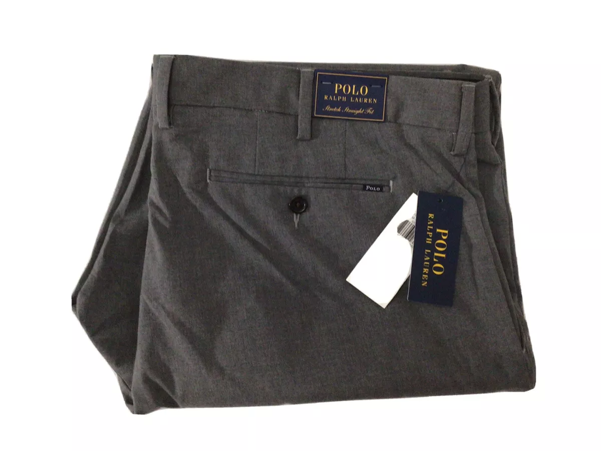 Polo Ralph Lauren Men s Stretch Straight Fit Trousers Pants Size 40 X 32 NEW