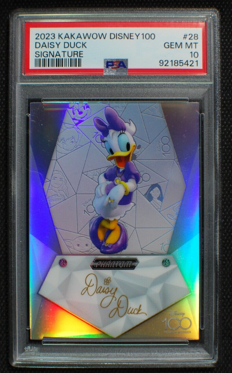 🌟 DAISY DUCK - 2023 Kakawow Disney 100 Years AUTO SIGNATURE