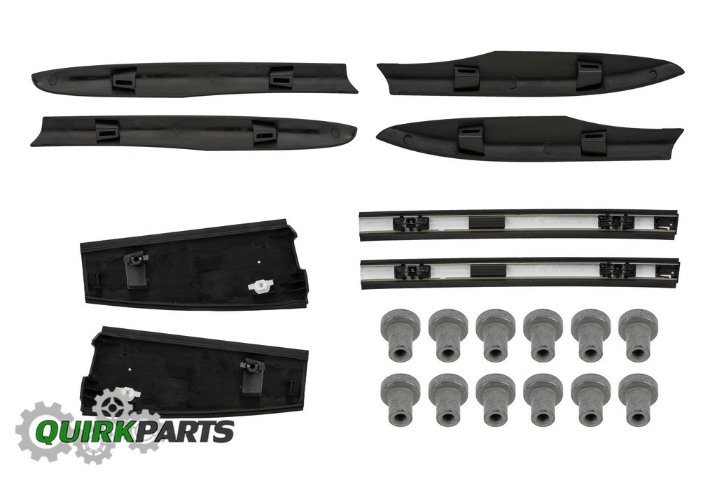 1724 CHRYSLER PACIFICA VOYAGER ROOF RACK SIDE RAILS & CROSS RAILS