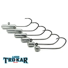 860 Heavy Wire Tube Jig Head 2pk with Trokar Hooks - Vertical / ICE Fishing Jigs