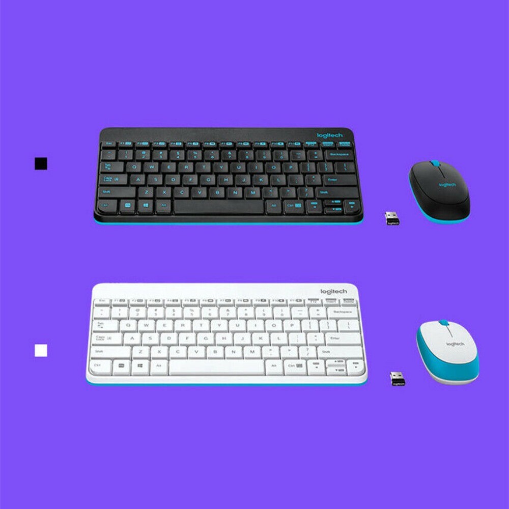 2in1 ノートパソコン + ワイヤレスマウスセット✨ Logitech MK245 NANO 2.4G Wireless Keyboard Mouse Set For PC Laptop