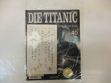 x-92540	Hachette Titanic Bauteile Ausgabe 40, mit Originalverpackung,