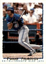 1995 Topps Paul Molitor Baseball Cards #30