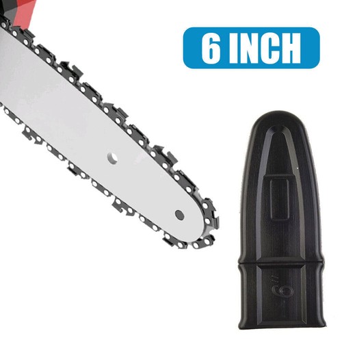 1Pc Chainsaw Bar Protect Cover Scabbard Protector Chain Saw Sleeve Guard 4-6in - Picture 3 of 18