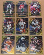 2022 Panini Select Draft Picks Football Prizm Parallels - Pick your cards