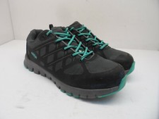 AGGRESSOR Women's Steel Toe Steel Plate Safety Work Shoes 1501 Gray/Black 9M