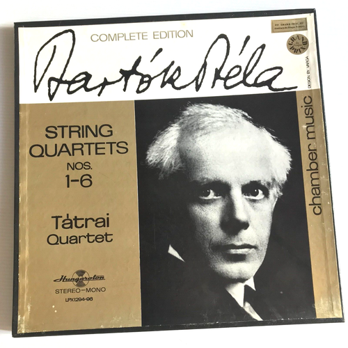 Bartok String Quartets 1-6 Tatrai Quartet 3LP Box SET Hungaroton LPX 1294-96 NM - Picture 2 of 12