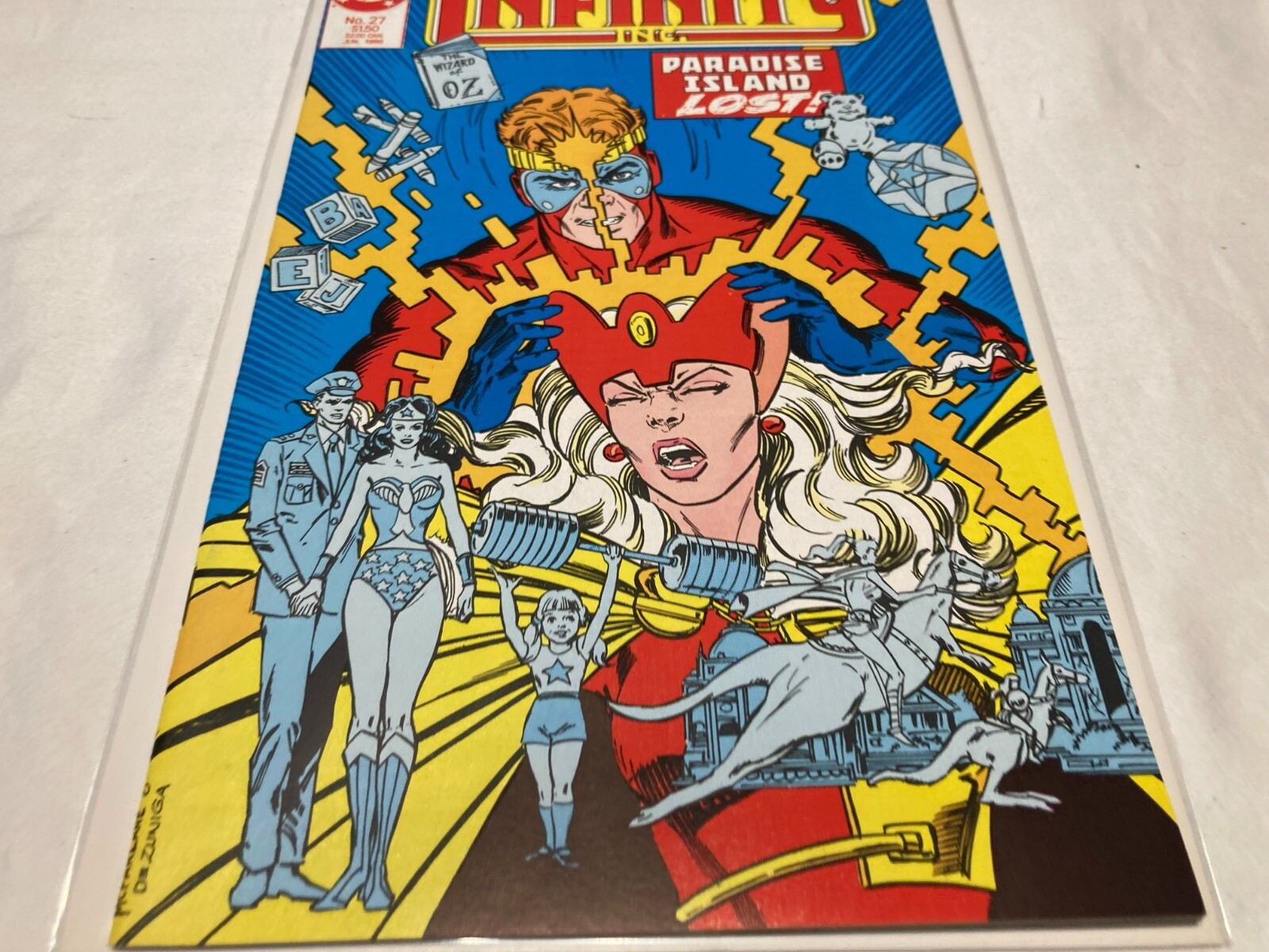 Infinity Inc 27 NM 9.4 Copper Age Thomas McFarlane 1986