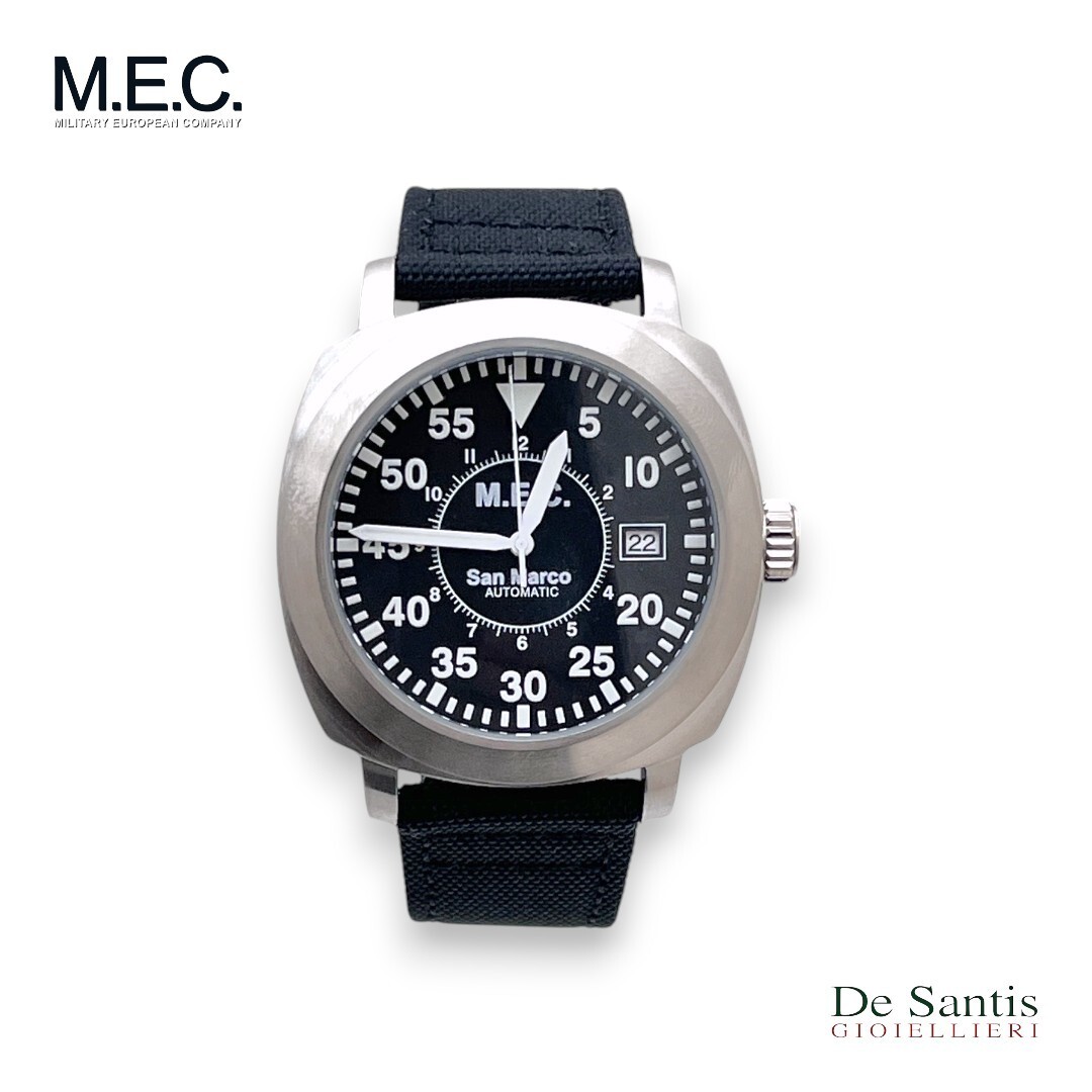 Orologio Militare Automatico SanMarco Acciaio 45 Cinturino