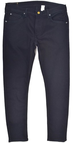 Lee jeans mens Daren regular slim straight stretch fit 'Black Rinse' SECONDS L27 - Picture 3 of 11