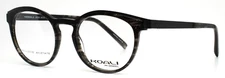 KOALI 20012K NN17 Black Womens Round Full Rim Eyeglasses 46-19-135 B:39