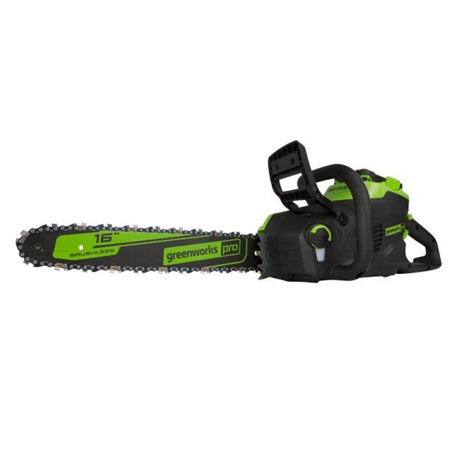 Greenworks 2014002AZ 16 in. 80V Brushless Cordless Chainsaw eBay