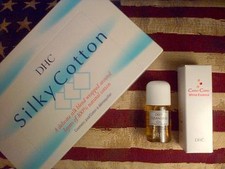 3pc DHC set: deep cleansing oil, cosmetic pads and Camu-Camu