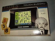 Einstein Touch Sudoku Touch Screen Electronic Game New in Box