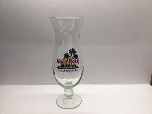 Hard Rock Cafe Hollywood FL HURRICANE DRINK GLAS - Bild 1 von 4