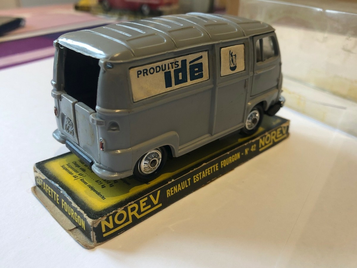 Les Miniatures De Norev Renault Estafette 1/43è Bon État 1961 Ref 42