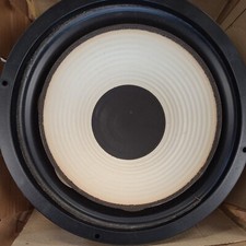1 Audax / Polydax 8 Ohm Speaker Still Unused In Box France * Needs Refoaming *