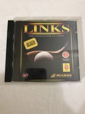 Links: The Challenge of Golf  PC CD Rom Video Game Vintage MS-DOS Ships N 24h