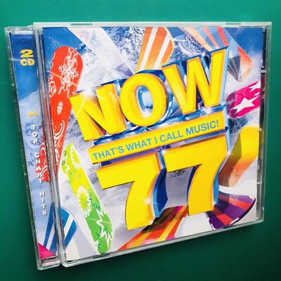 NOW 77 Hip Hop Funk Pop 2-CD Adele Cheryl Cole Flo Rida Tinie Tempah Bruno Mars
