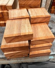 Afzelia Bowl Blank /Wood Blanks/Exotic Woods/Exotic Hardwoods 6 x 6 x 2”