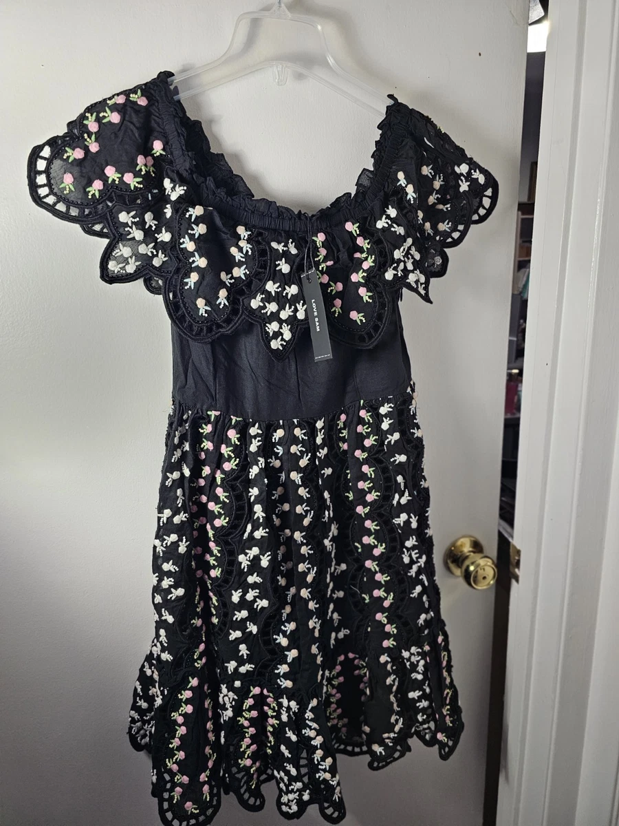 winter club dresses A-Line Short Black Dress With V Neck Luxury Cobalt Blue Ombre fully beaded Size:12 Toddler