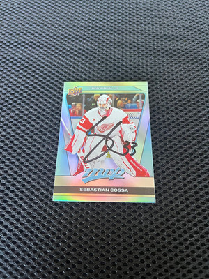SEBASTIAN COSSA 2025-26 UPPER DECK MVP AUTOGRAPH CARD