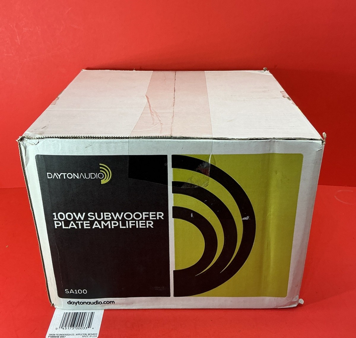 100W Subwoofer Amplifier Replacement Plate Amp Module 100 Watt