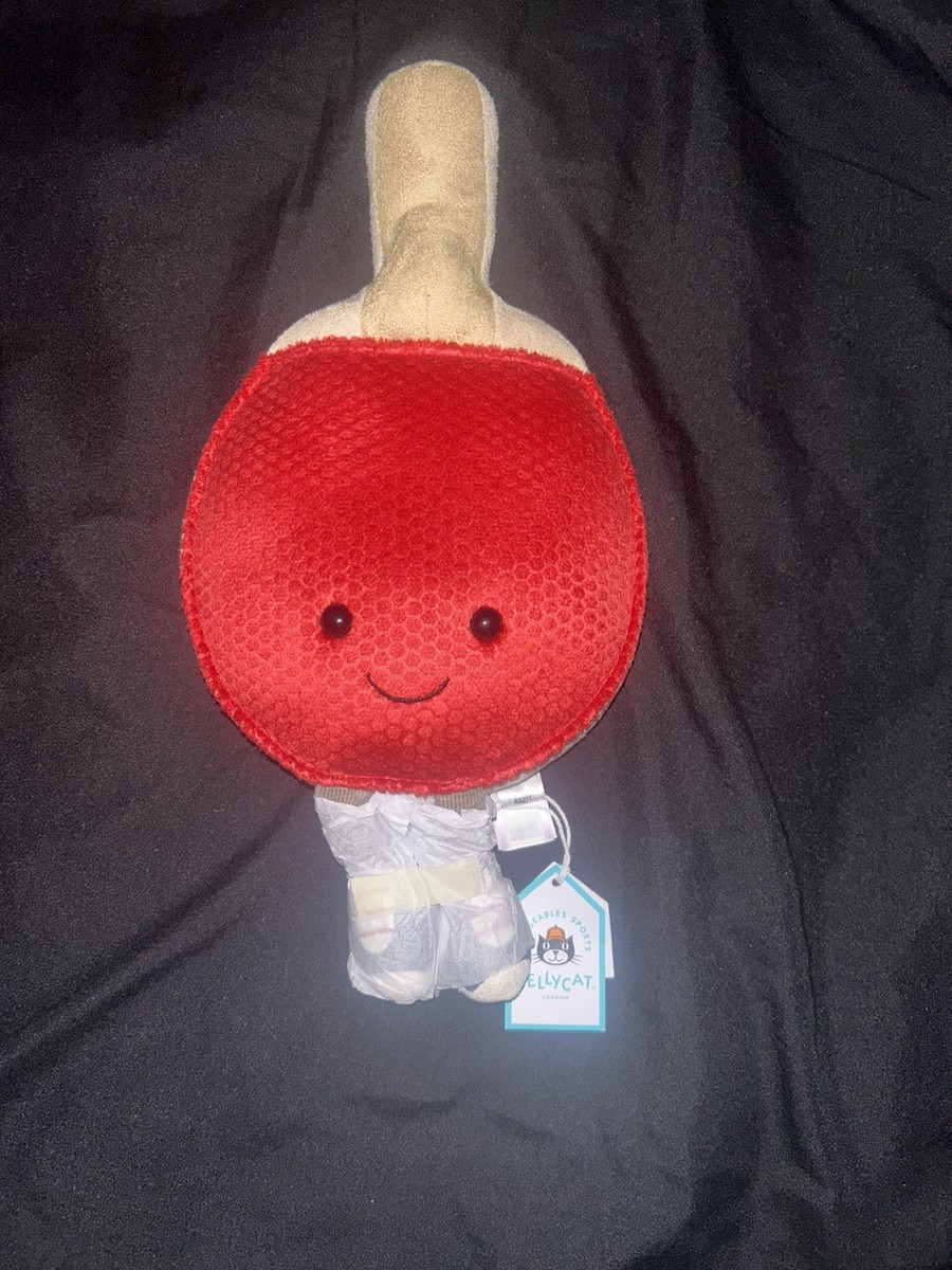 Jellycat Amuseable Sports Table Tennis Paddle Plush Ping Pong 11