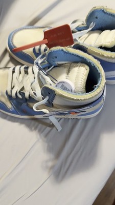 Nike Air Jordan 1 UNC Off-White/ Travis Scott Retro 884499157694| eBay