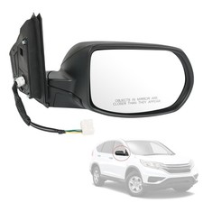 Right Passenger Side View Mirror Compatible with 2012-2016 Honda CRV Power Glass