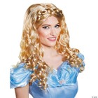 Disney Disguise Women's Cinderella Movie Adult Costume Wig, Blonde, One Size