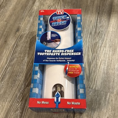 Touch N Brush Hands Free Toothpaste Dispenser As Seen on TV w/ Sonic Toothbrush