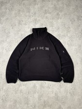 Vintage Nike Y2K Fleece Sweatshirt Embroidered Big Logo Size M