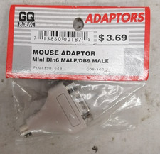 Great Quality Mouse Adaptor Mini Din6 Male/DB9 Male Serial To PS/2