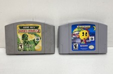 Nintendo 64 Bundle: Ms Pac-Man Maze Madness & Army Men: Sarge's Heroes 2