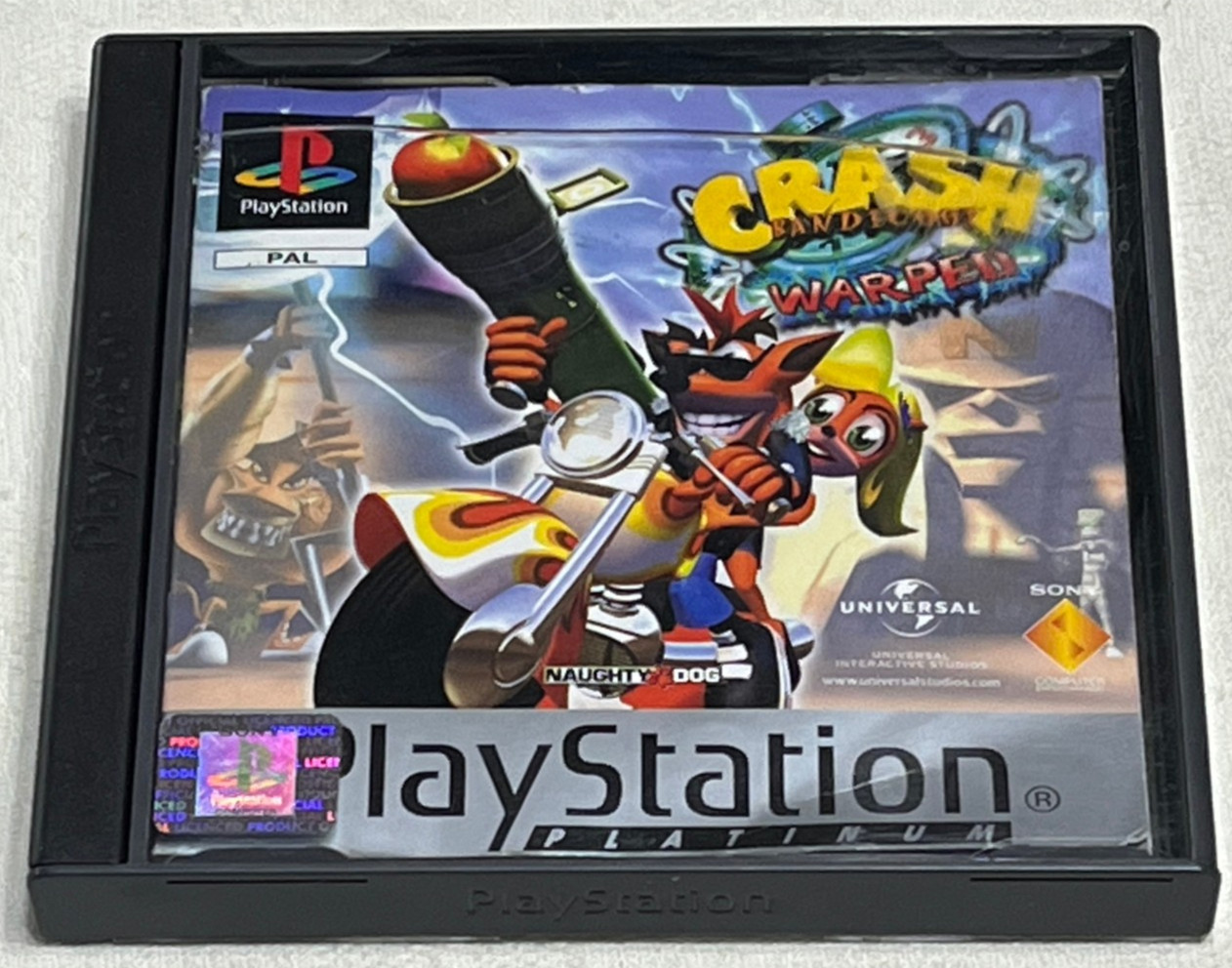 CRASH BANDICOOT 3 - WARPED : Sony Playstation PS1 Platinum Game