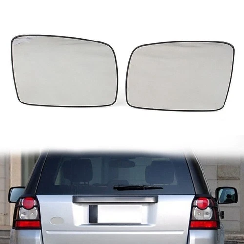 Pair LR017070 Heated Door Wing Mirror Glass For Land Rover LR2 LR3 Range Rover