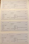 1940’s Lower Oxford Pa, Received School, Road Tax , (4) Checks, Chester County — photo 1