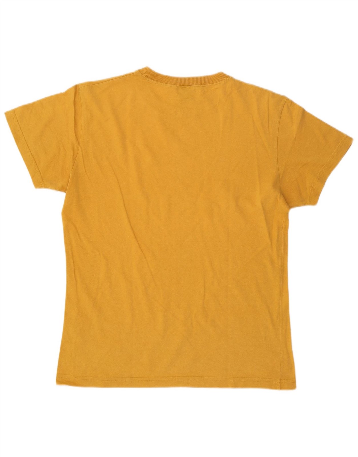 Meltin' Pot Mens Graphic T-Shirt Top Medium Yellow Cotton JH25 image 2