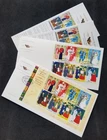 Singapore Korea Joint Issue Traditional Wedding Costumes 2007 (FDC pair) *c scan