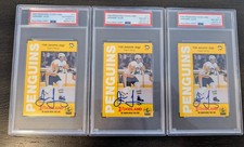 1990 Foodland Penguins Jaromir Jagr RC Only Three PSA Graded Autos In Existence 