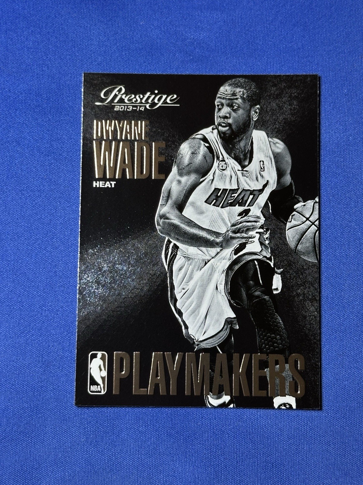 Dwayne Wade 2013-14 Panini Prestige - PLAYMAKERS Hobby Excl. Case Hit #19 *SSP*
